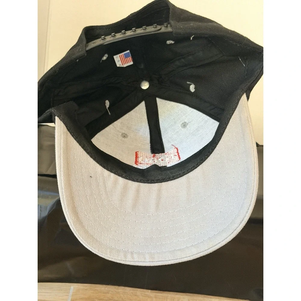 Vintage TORO Dingo Hat Mens Black Snapback Lawn Mower Equipment 90s Made In USA